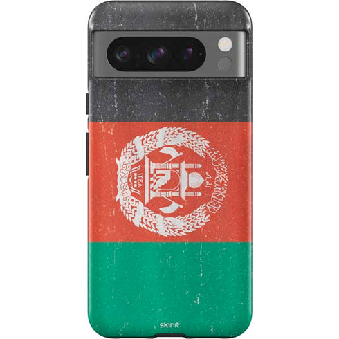 Afghanistan Flag Distressed Google Pixel 8 Pro Impact Case